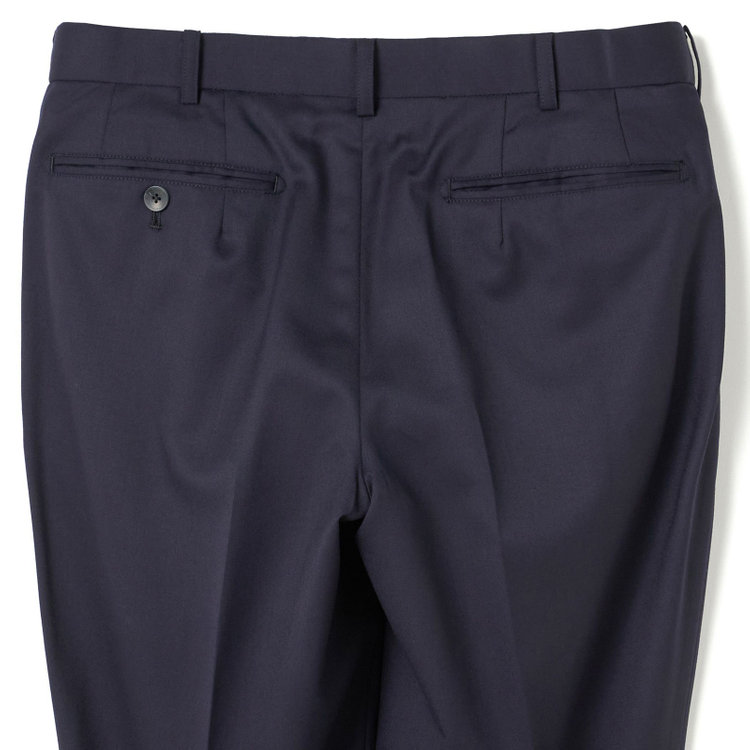 シルバーライン 【CLASSICO TAPERED】【年間】2釦シングルスーツ 1タック/ネイビー/※裾上げ必要 紺中間