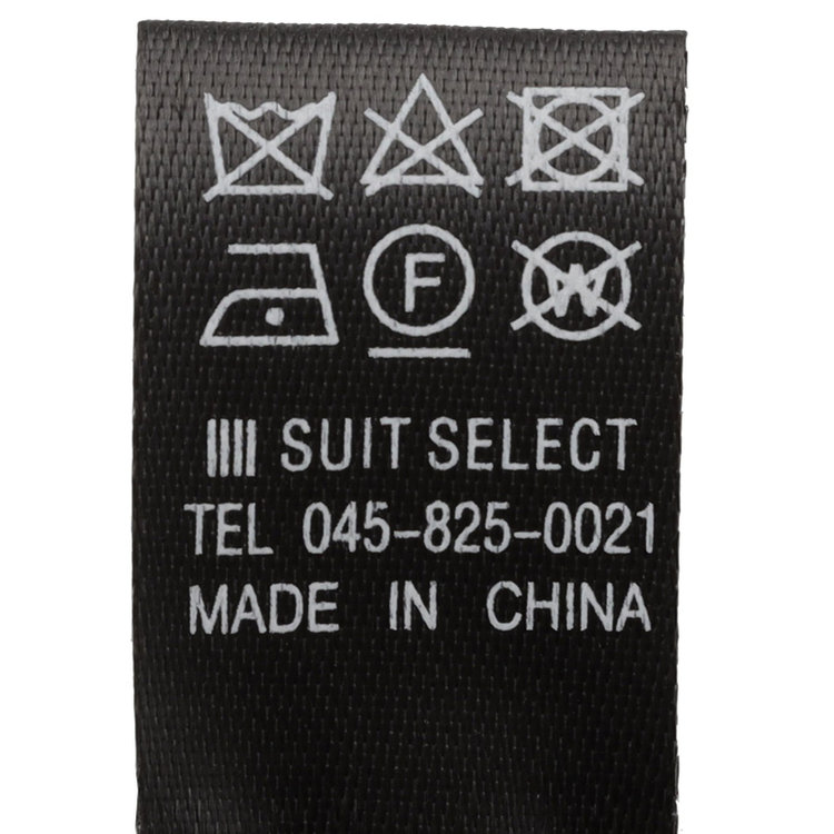 シルバーライン シルクポケットチーフ/ブラウン×ベージュウエーブ 茶中間