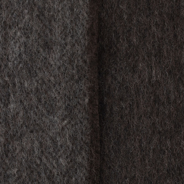 ソノタ ウールマフラー/ブラウン/SUPER170'S NEW ZEALAND WOOL/30cm×170cm 茶濃色