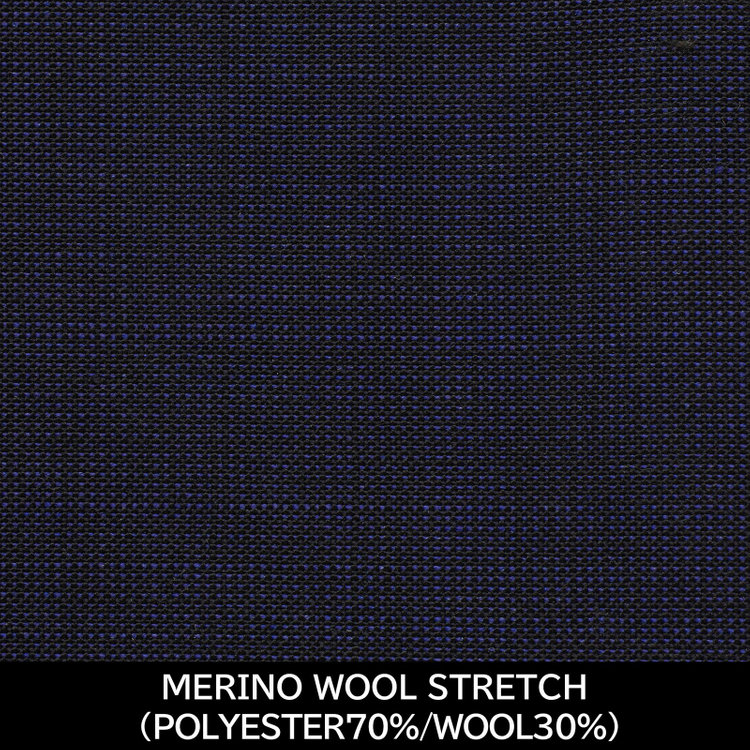 スーツセレクト 【国内縫製】【WOMEN'S】【パターンオーダー】【RELAX TAPERED】【春夏】スーツ/ネイビー/MERINO WOOL STRETCH (POLYESTER70%/WOOL30%) 紺中間