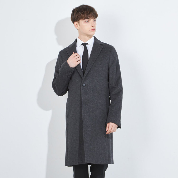 ブラックライン 【BL】チェスターコート/グレー グレー中間