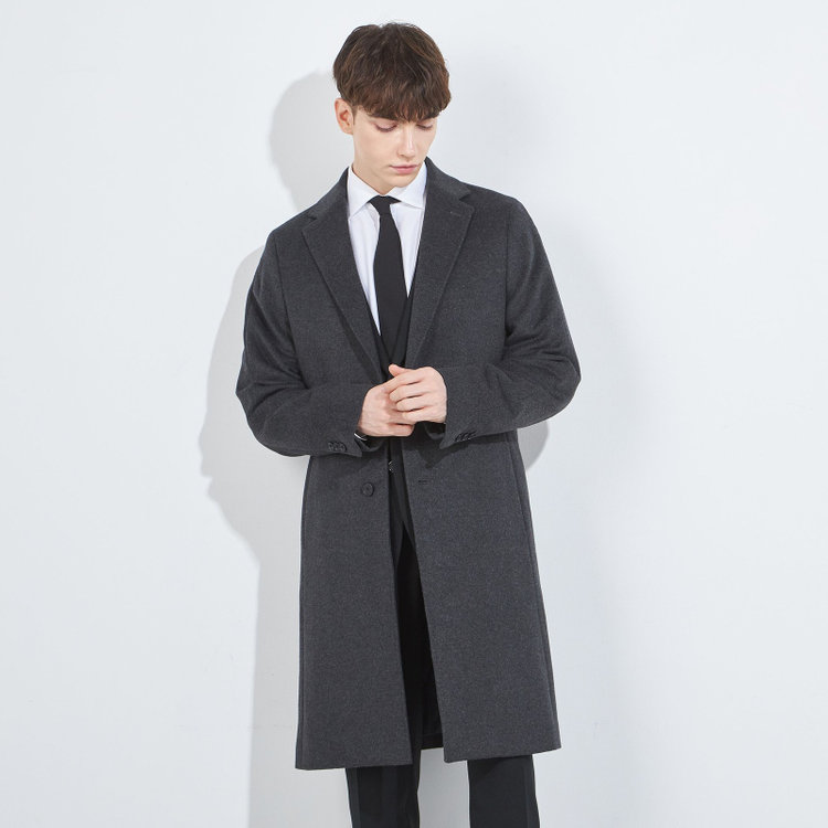 ブラックライン 【BL】チェスターコート/グレー グレー中間