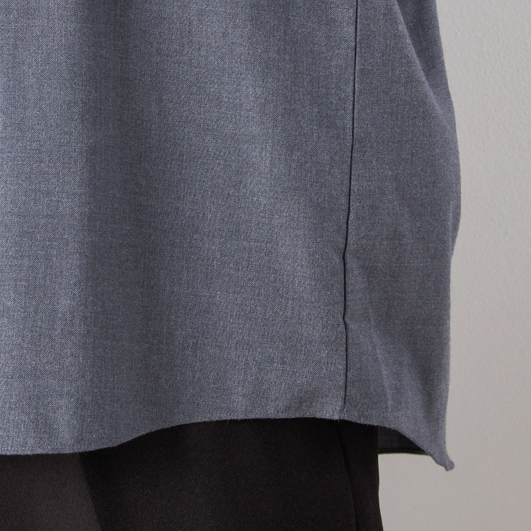 スーツセレクト 【RBC/長袖】プルオーバーシャツ/ネイビー 紺中間