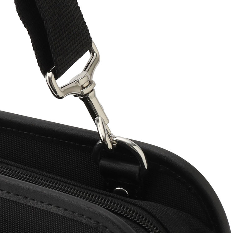 スーツセレクト ブリーフケース/ブラック/ショルダーストラップ付き 黒