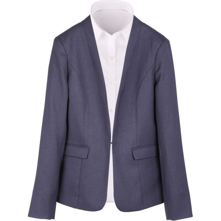 ブラックライン 【WEB限定/OUTLET】【SL】【年間】ノーカラージャケット/ネイビー/ウォッシャブル ネイビー系(紺)