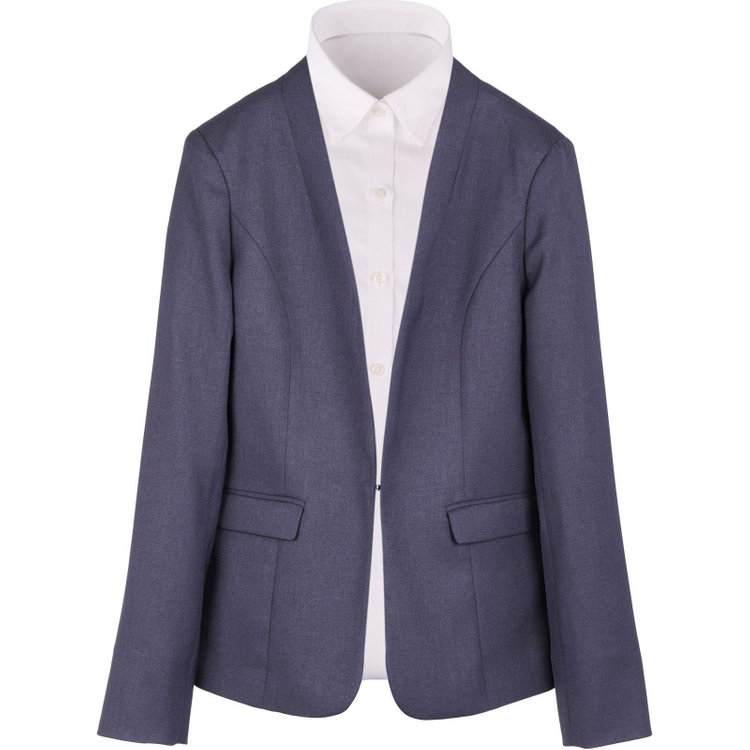 ブラックライン 【WEB限定/OUTLET】【SL】【年間】ノーカラージャケット/ネイビー/ウォッシャブル ネイビー系(紺)