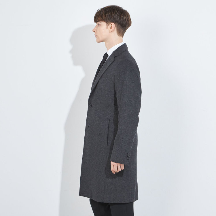 ブラックライン 【BL】チェスターコート/グレー グレー中間