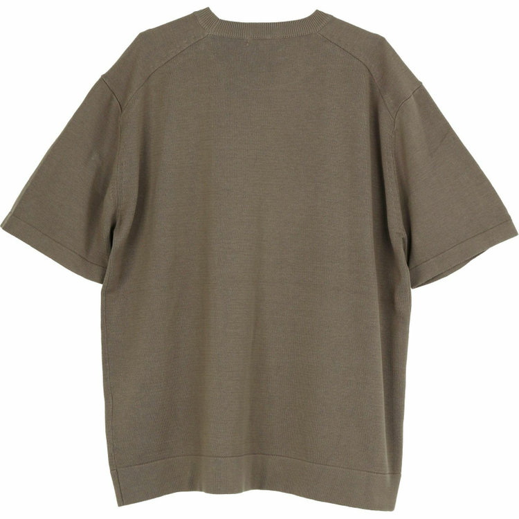 スーツセレクト 【WEB限定/OUTLET】【発送在庫あり】【RBC】【半袖】ニットTシャツ/カーキ カーキ系(濃緑)