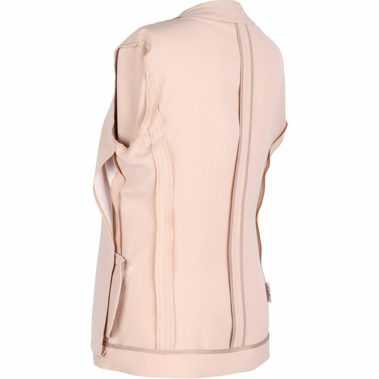 スーツセレクト 【WEB限定/OUTLET】【RELAX TAPERED】【年間】ノーカラージャケット/ベージュ/ウォッシャブル ベージュ系(薄茶)