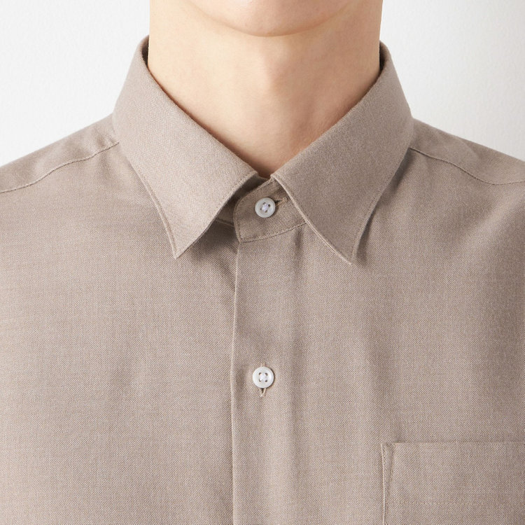 スーツセレクト 【RBC/長袖】シャツ/ブラウン 茶中間