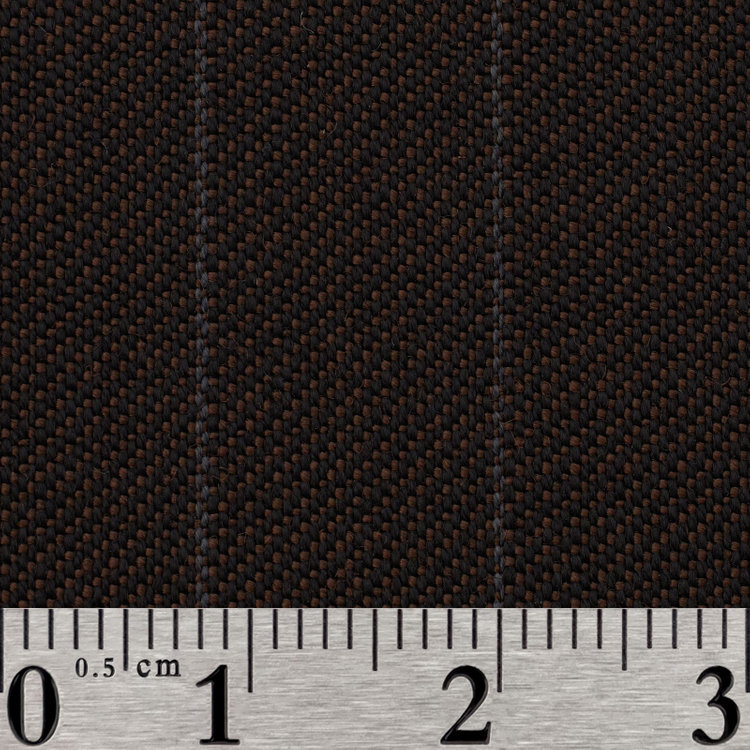 スーツセレクト 【国内縫製】【MEN'S】【パターンオーダー】【SKINNY】【秋冬】スーツ/ブラウン×ストライプ/Marzotto Extra Finewool (WOOL100% ) ブラウン系(茶)