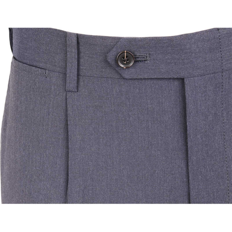 スーツセレクト 【WEB限定/OUTLET】【CLASSICO TAPERED】【春夏】1タックテーパードパンツ/ネイビー/ウエストムーブ仕様/ウォッシャブル/4S SUSTAINABILITY&ECOLOGY FABRIC/COOL HERTZ ネイビー系(紺)