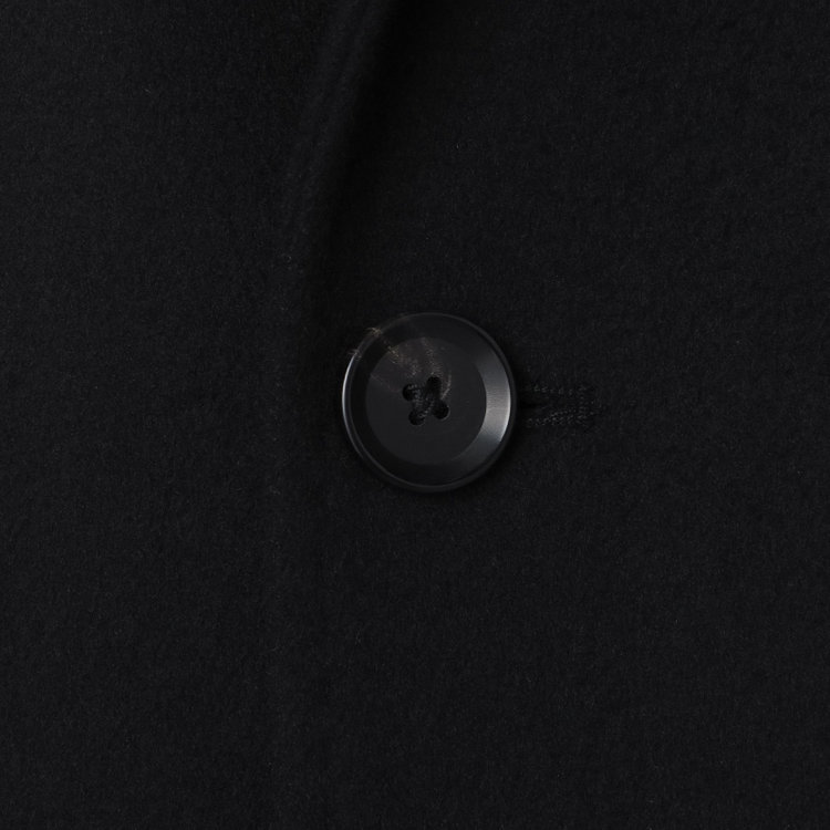 ブラックライン 【BL】ウールチェスターコート/ブラック/NEW ZEALAND WOOL LIMITED EDITION 黒