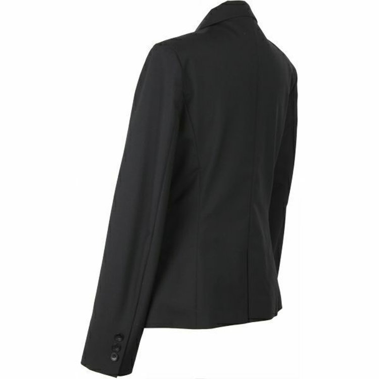 スーツセレクト 【WEB限定/OUTLET】【発送在庫あり】【就活】【年間】【CROSS CURVELINE】セットアップ2釦ジャケット/ブラック×ソリッド+UVカット・ストレッチ・ウォッシャブル ブラック系(黒)