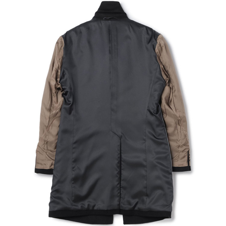 ブラックライン 【BL】ウールチェスターコート/ブラック/NEW ZEALAND WOOL LIMITED EDITION 黒