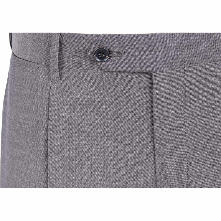 スーツセレクト 【WEB限定/OUTLET】【CLASSICO TAPERED】【春夏】1タックテーパードパンツ/ブラウン/ウエストムーブ仕様/ウォッシャブル/4S SUSTAINABILITY&ECOLOGY FABRIC/COOL HERTZ ブラウン系(茶)