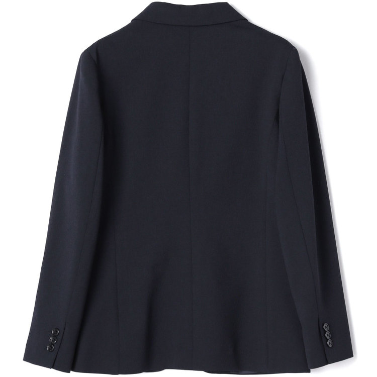 シルバーライン 【RELAX TAPERED】【春夏】1釦テーパードパンツスーツ/ネイビー/ウエストシャーリング/ウォッシャブル/4S SUSTAINABILITY&ECOLOGY FABRIC/※パンツ裾上げ済仕様 紺中間