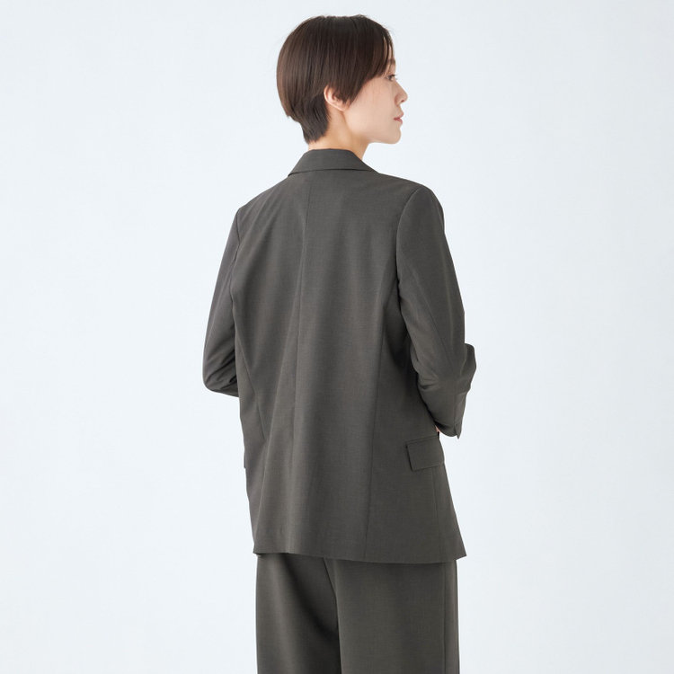 シルバーライン 【SL】【年間】4釦1掛けダブルジャケット/グレー/ウォッシャブル グレー濃色