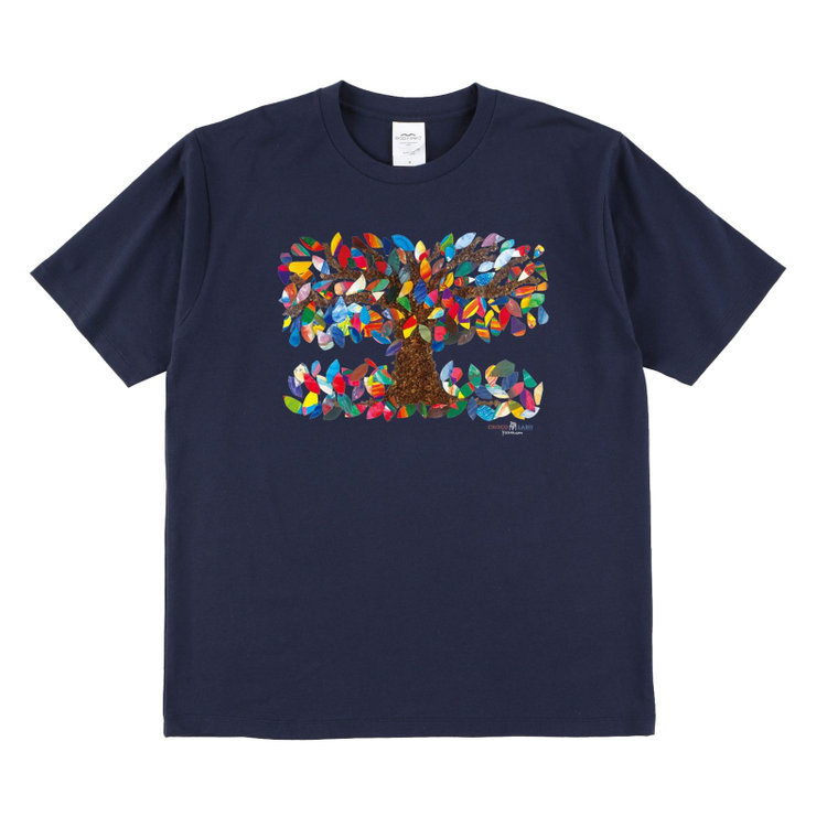 スーツセレクト 【ショコラボXコナカ】アートTシャツS_CL-401 ネイビー