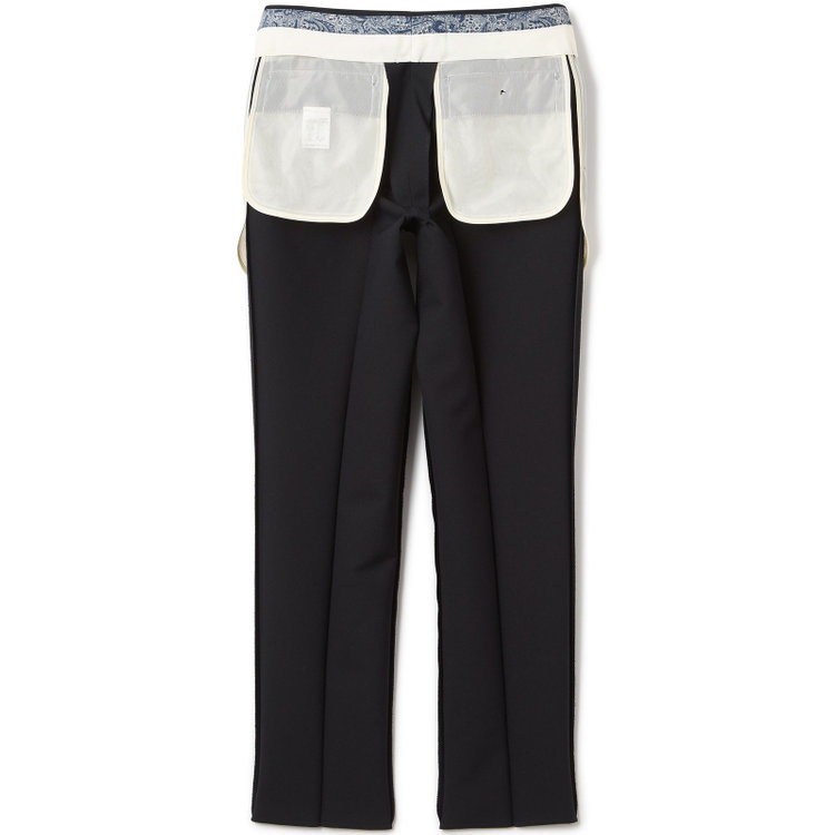 シルバーライン 【CLASSICO TAPERED】【春夏】1タックテーパードパンツ/ネイビー/ウエストムーブ仕様/4S SUSTAINABILITY&ECOLOGY FABRIC/※裾上げ済仕様 紺濃色