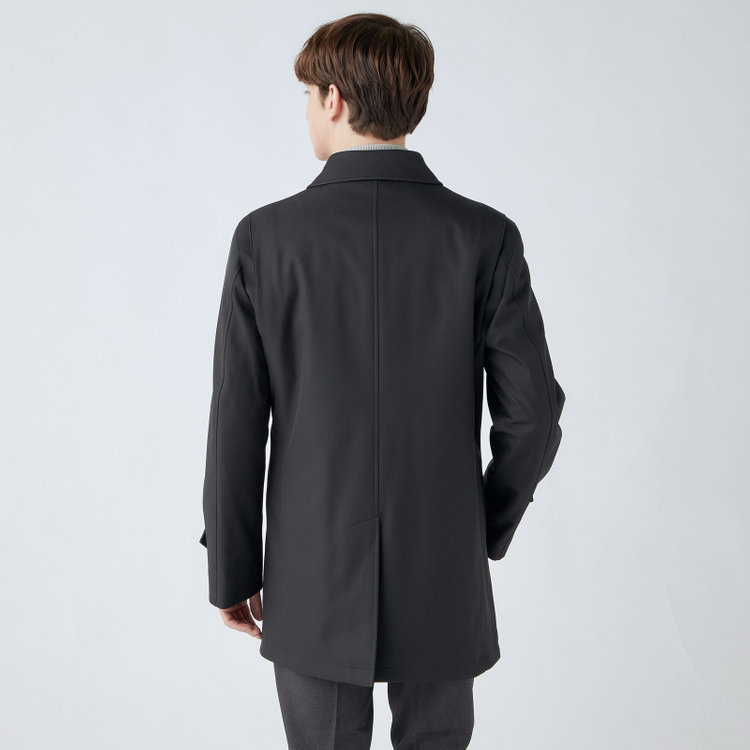 ブラックライン 【BL】ステンカラーボンディングコート/ブラック/WATERPROOF 黒