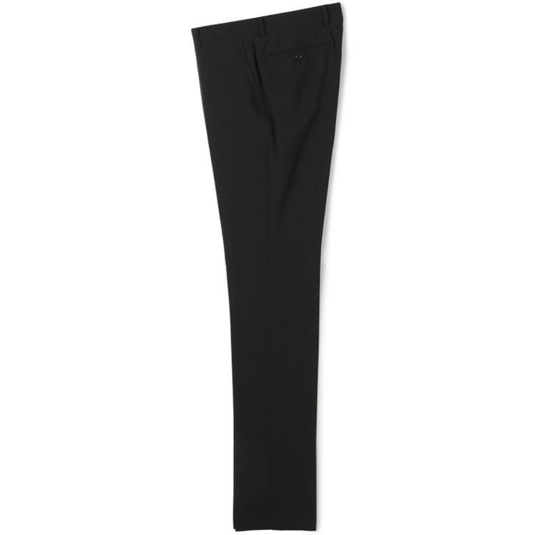 ブラックライン 【KSW】【年間】2釦シングルスーツ 0タック/ブラック/※裾上げ必要 黒