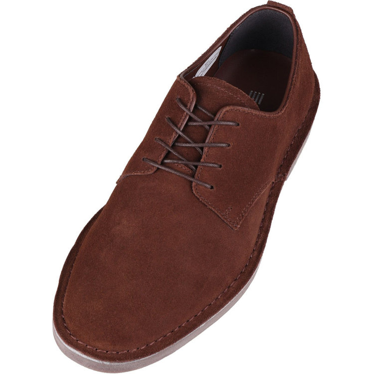 ブラックライン 【BL】プレーントゥドレスシューズ/ブラウン×スエード/ステッチダウン製法 ブラウン系(茶)