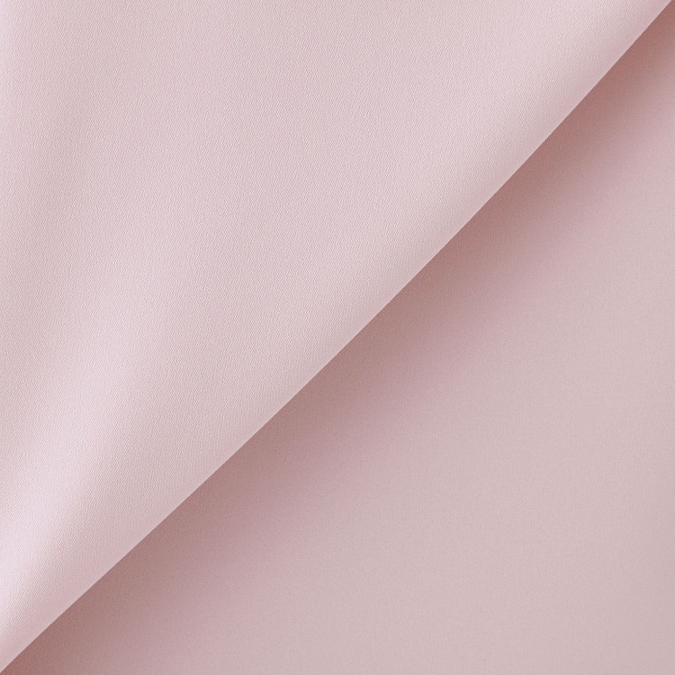 シルバーライン 【SILVER LINE/5分袖】2WAYパール釦付きプルオーバー/ピンク 赤淡色