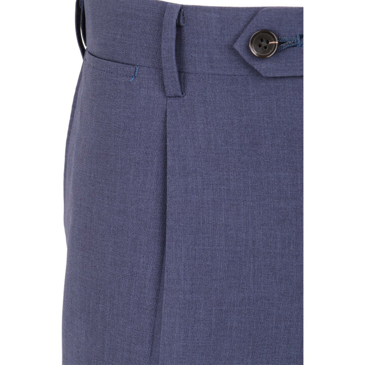 スーツセレクト 【発送在庫あり】【CLASSICO TAPERED】【春夏】1タックテーパードパンツ/ネイビー×ソリッド/ウエストムーブ/ウォッシャブル/裾上げ済仕様/4S SUSTAINABILITY&ECOLOGY FABRIC ネイビー系(紺)