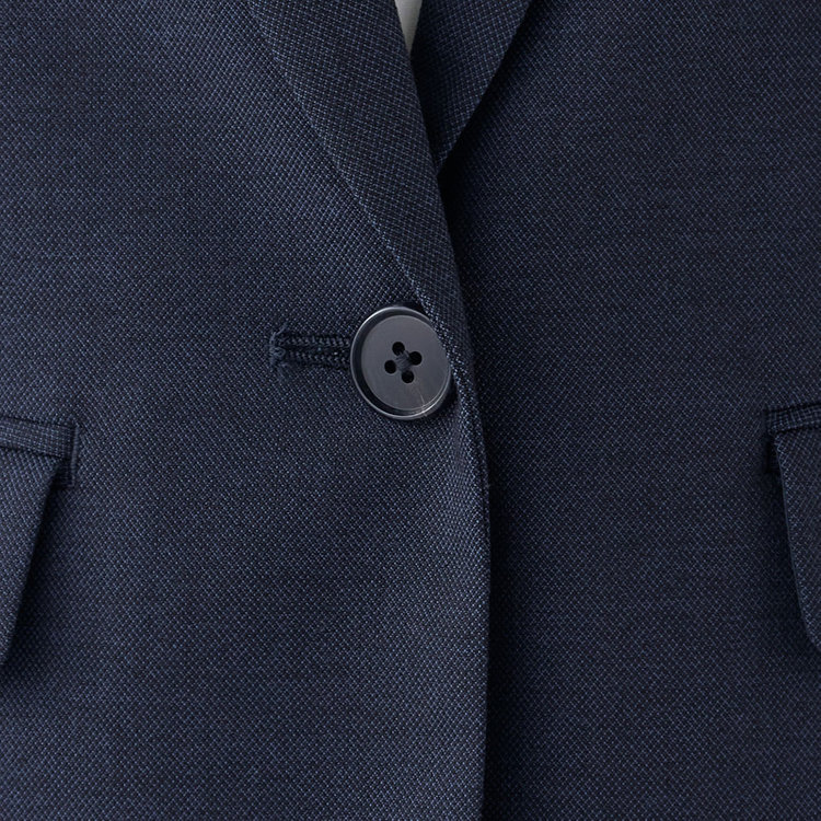 スーツセレクト 【WEB限定/OUTLET】【RELAX TAPERED】【年間】1釦ジャケット/ネイビー×ソリッド/ウォッシャブル ネイビー系(紺)