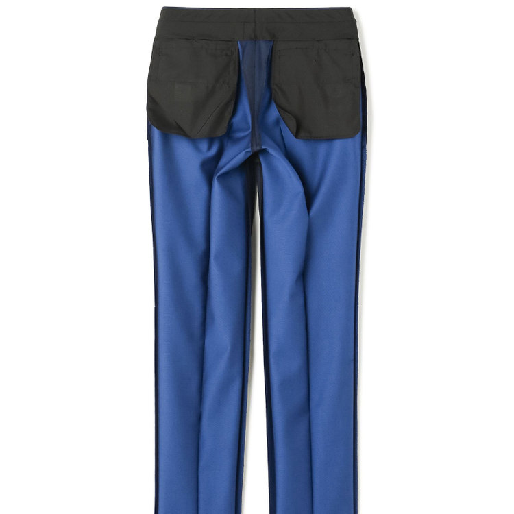 シルバーライン 【発送在庫あり】【CLASSICO TAPERED】【春夏】6釦2掛けダブルスーツ 1タック/ネイビー/チェンジポケット/MARZOTTO/※パンツ裾直し必要 青濃色