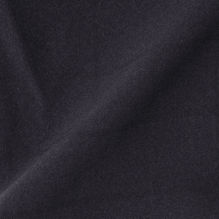 ブラックライン 【SLIM TAPERED】【春夏】0タックテーパードパンツ/ブラック×ウィンドペン/ウエストシャーリング/4S SUSTAINABILITY&ECOLOGY FABRIC「ウォッシャブル」「ストレッチ」/※裾上げ済仕様 黒
