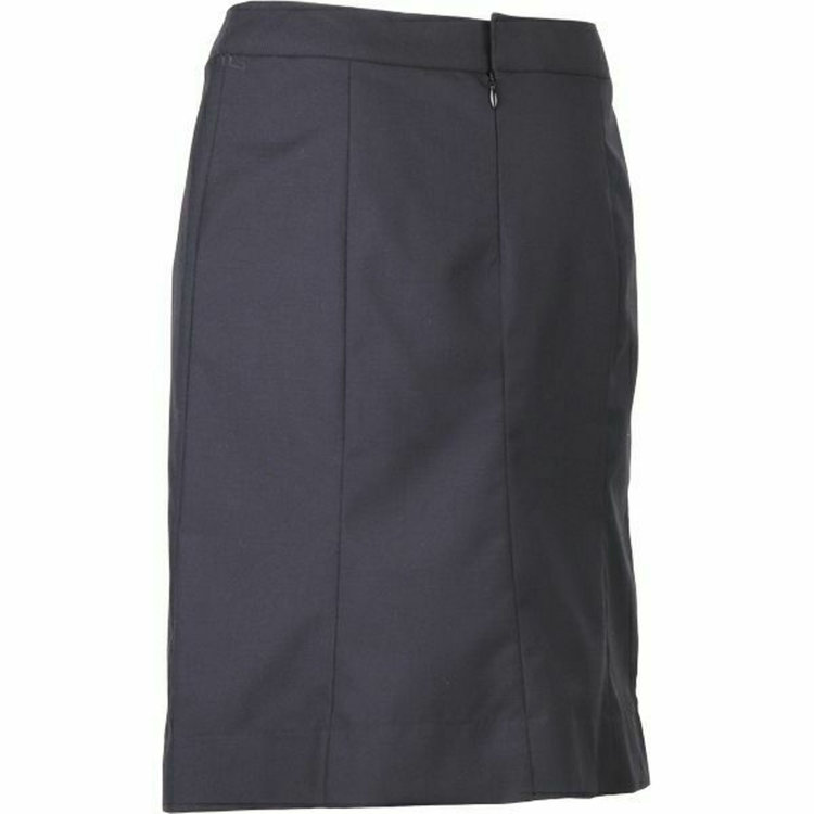 スーツセレクト 【WEB限定/OUTLET】【発送在庫あり】【就活】【年間】【CROSS CURVELINE】セットアップスカート/ブラック×ソリッド+UVカット・ストレッチ・ウォッシャブル ブラック系(黒)