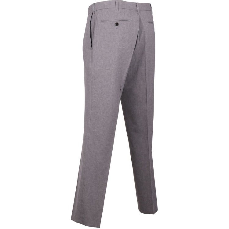 スーツセレクト 【CLASSICO TAPERED】【春夏】1タックテーパードパンツ/グレー×ソリッド/ウエストムーブ/ウォッシャブル/裾上げ済仕様/4S SUSTAINABILITY&ECOLOGY FABRIC グレー系(灰)