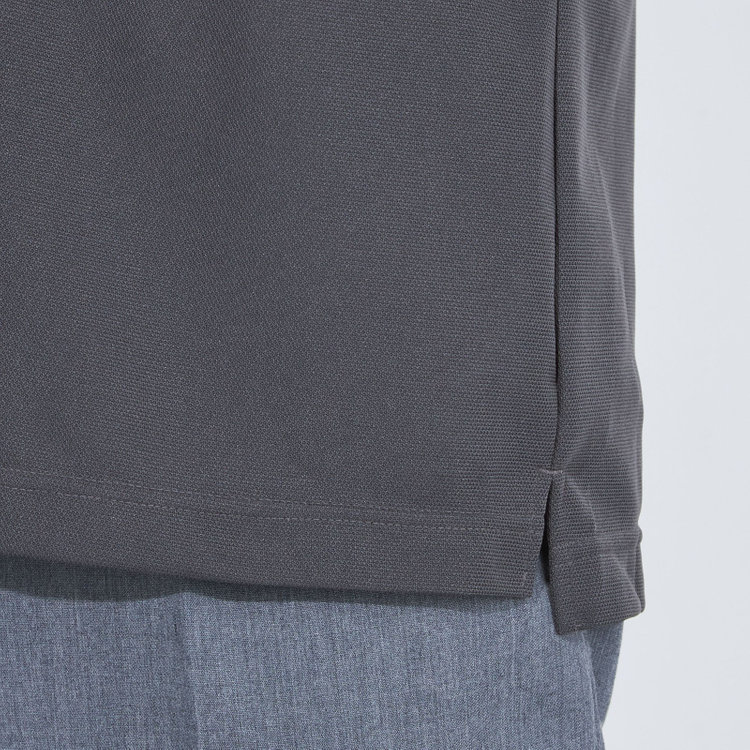 シルバーライン 【発送在庫あり】【WEB限定】【RBC/半袖】カッタウェイビズポロシャツ プルオーバータイプ/ダークグレー/4S グレー中間