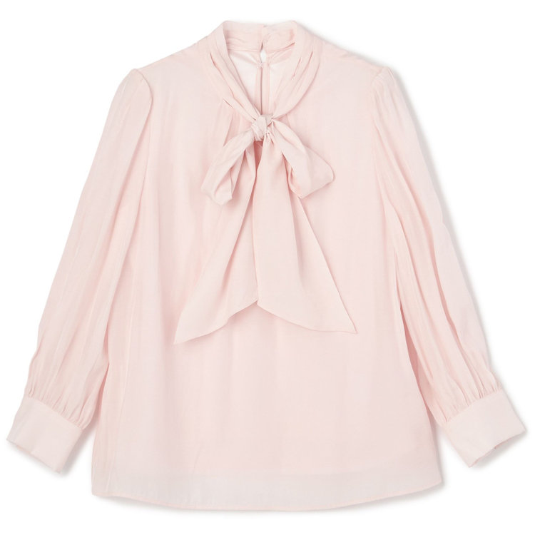 サマンサ 【SUIT SELECT×Samantha Thavasa】【長袖】リボンブラウス/ピンク 赤淡色