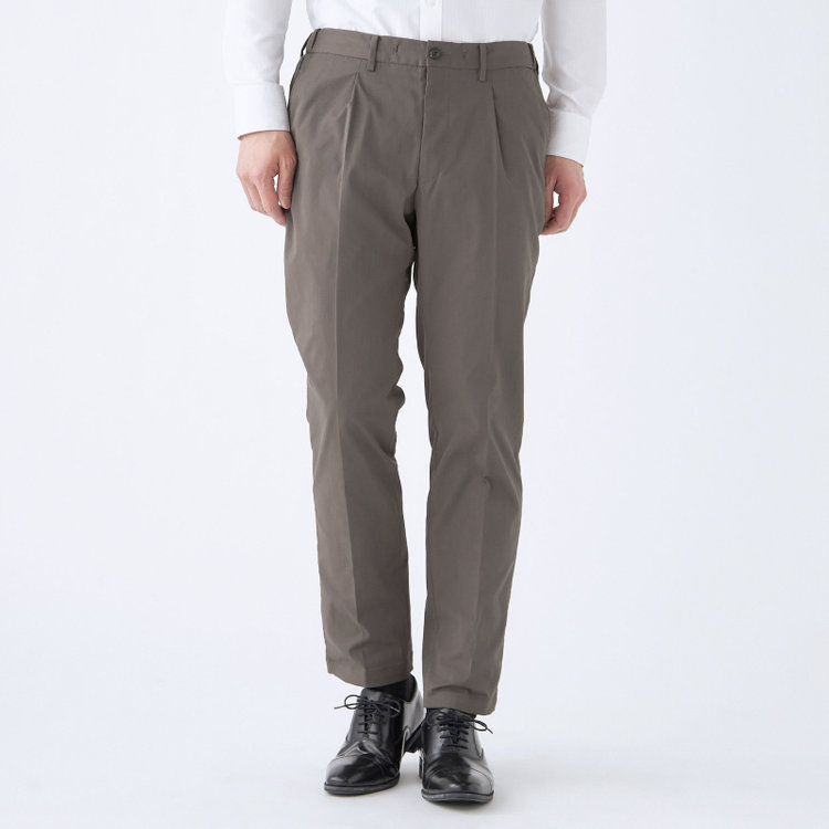 スーツセレクト 【WEB限定/OUTLET】【RBC】【春夏】コーディネートパンツ付き/ワイドラペル2釦シングルスーツ 1タック/ブラック×シアサッカー+グレーブラウンパンツ/ウエストシャーリング/ウォッシャブル/※パンツ裾上げ済仕様 ブラック系(黒)