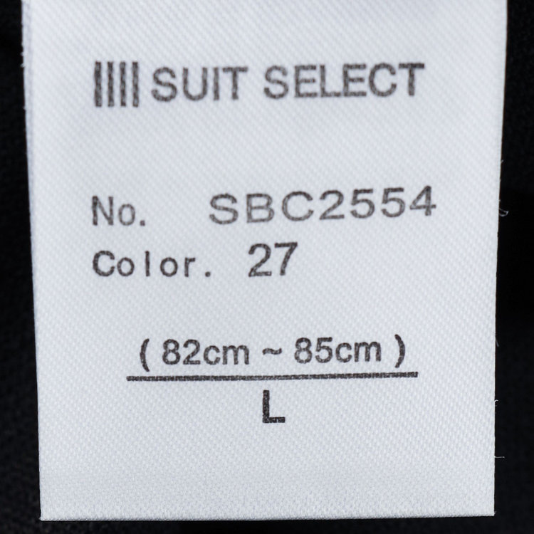 ブラックライン 【SLIM TAPERED】【春夏】0タックテーパードパンツ/ブラック/4S/※裾上げ済仕様 黒