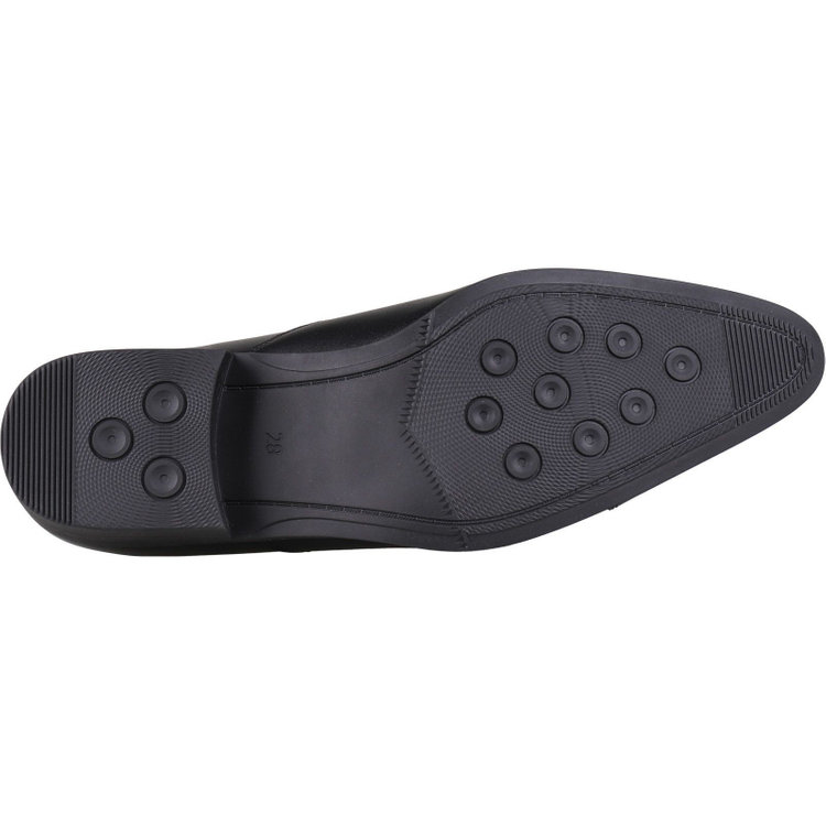 ブラックライン 【SL】ストレートチップ ドレスシューズ/ブラック/本革 (LWG)/セメント製法/28.0㎝・29.0㎝ ブラック系(黒)