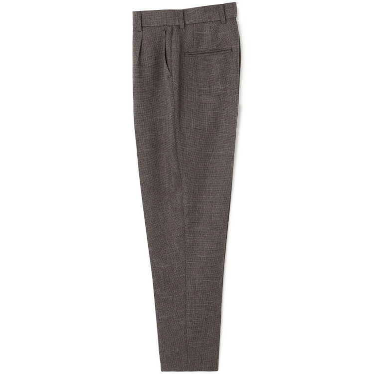 シルバーライン 【RELAX TAPERED】【年間】テーパードパンツ/ブラウン/ウォッシャブル/※裾上げ済仕様 茶中間