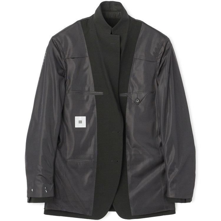 シルバーライン 【CLASSICO TAPERED】【春夏】2釦シングルフォーマルスーツ 1タック/スーパーブラック/ウエストムーブ/※裾上げ必要 黒