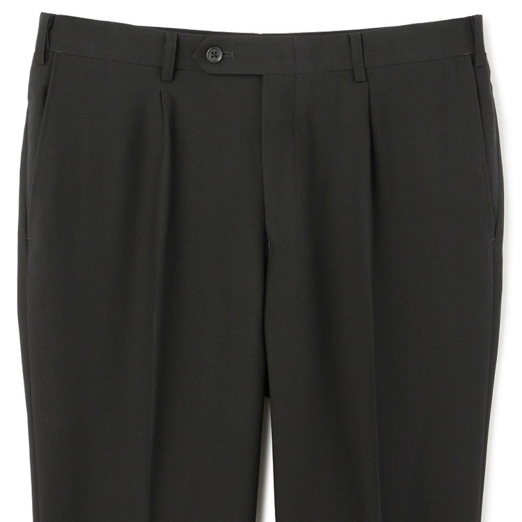 シルバーライン 【CLASSICO TAPERED】【春夏】2釦シングルフォーマルスーツ 1タック/スーパーブラック/ウエストムーブ/※裾上げ必要 黒