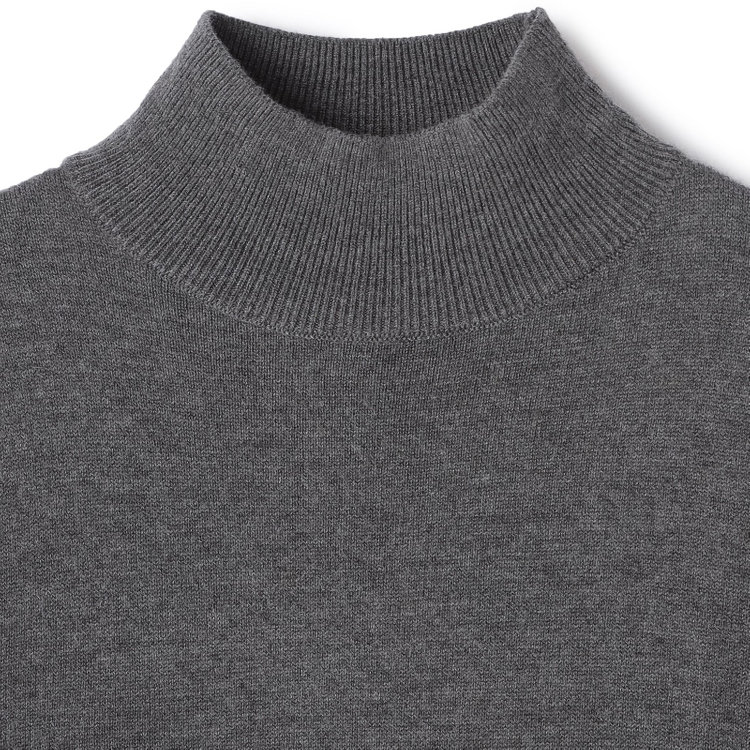 シルバーライン 【SL】【秋冬】ハイネック ニットセーター/グレー グレー濃色