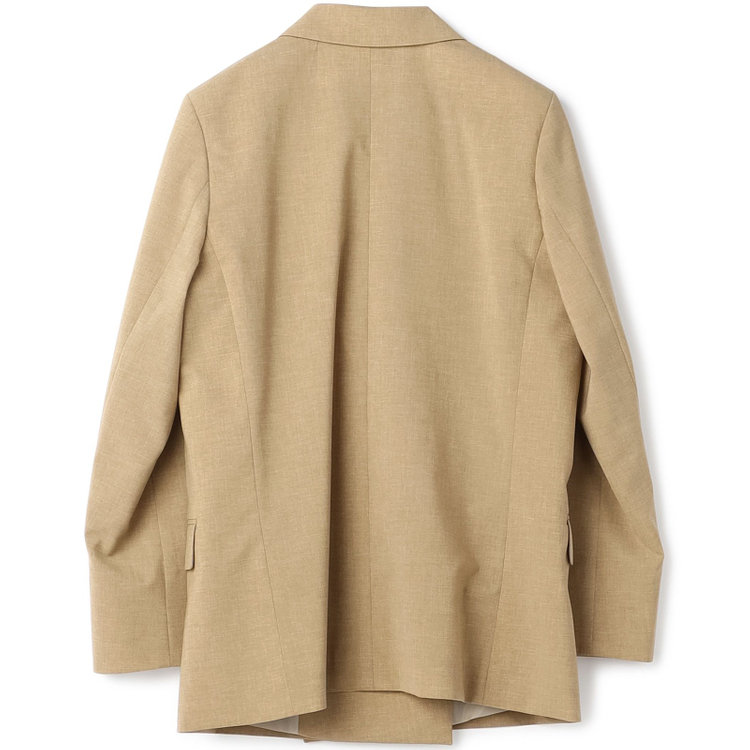 シルバーライン 【SL】【年間】4釦1掛けダブルジャケット/ライトブラウン/ウォッシャブル 赤淡色