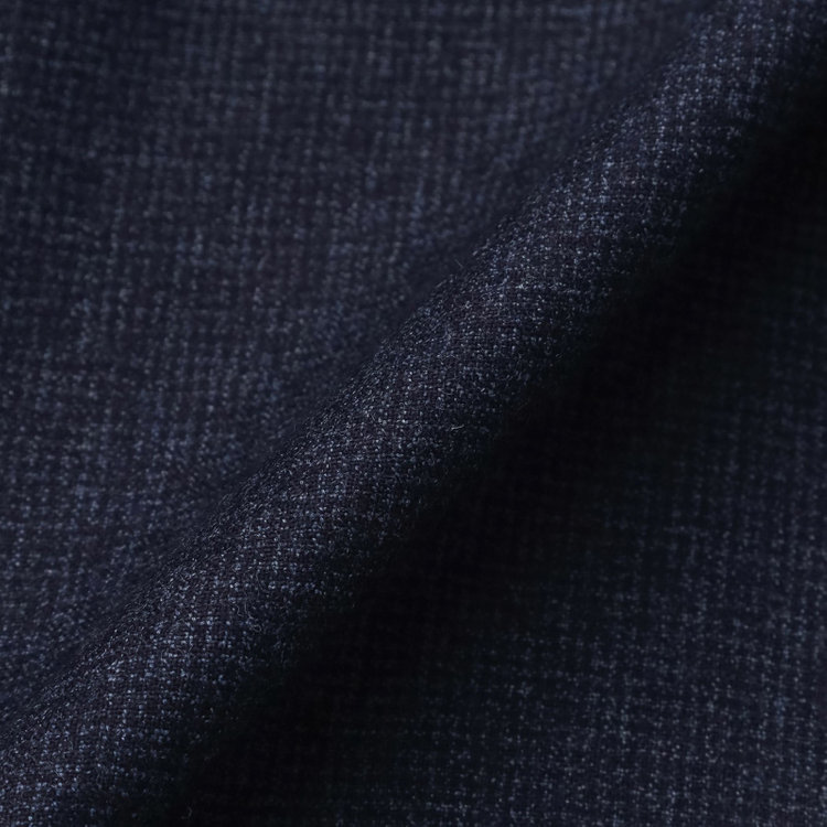 シルバーライン 【発送在庫あり】【CLASSICO TAPERED】【秋冬】2釦シングルスーツ 1タック/ネイビー/Ermenegildo Zegna LOOP woven in italy/※裾上げ必要 青濃色