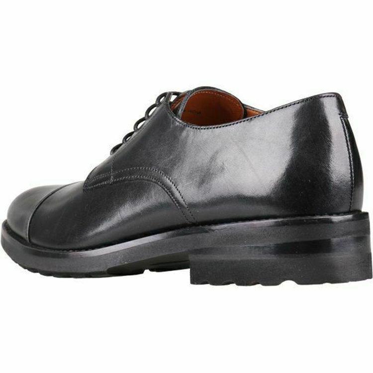 ブラックライン 【WEB限定/OUTLET】【発送在庫あり】【SL】ストレートチップブルーチャー(外羽根式)ドレスシューズ/ブラック/牛革(キップ)/ボロネーゼ製法 ※多少のキズあり ブラック系(黒)