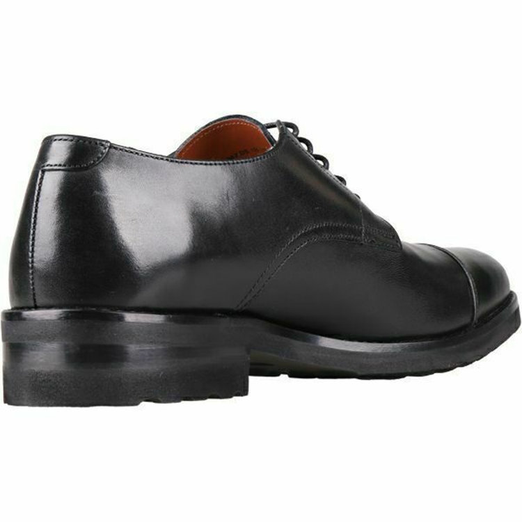 ブラックライン 【WEB限定/OUTLET】【発送在庫あり】【SL】ストレートチップブルーチャー(外羽根式)ドレスシューズ/ブラック/牛革(キップ)/ボロネーゼ製法 ※多少のキズあり ブラック系(黒)