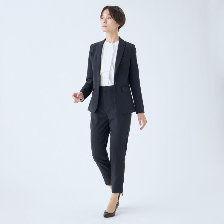 シルバーライン 【SL】【年間】1釦ジャケット/ネイビー/ウォッシャブル 紺中間