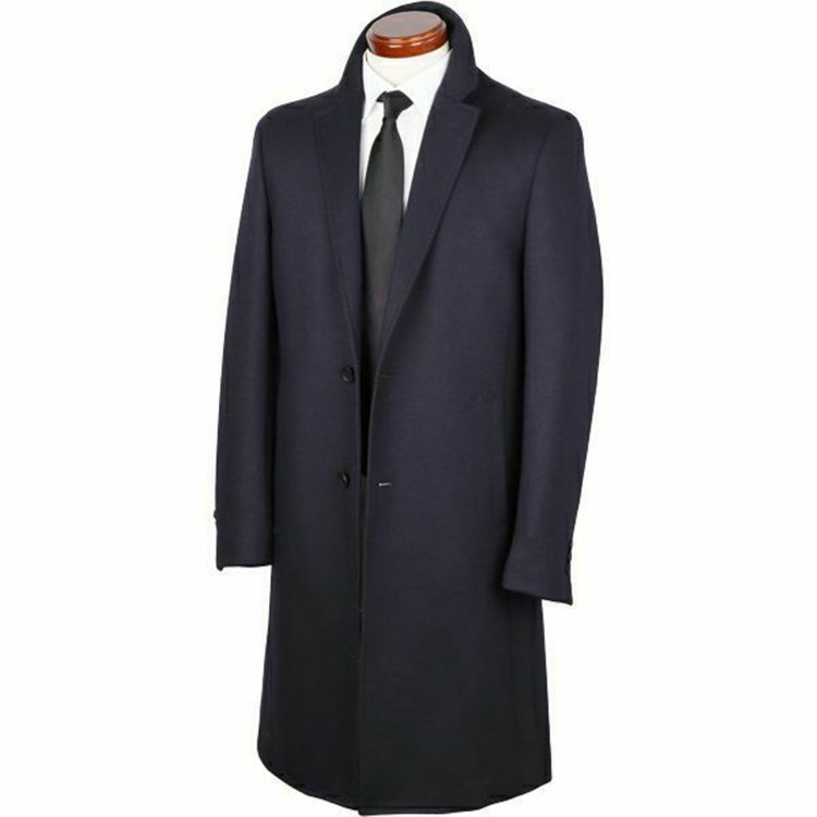 スーツセレクト 【WEB限定/OUTLET】【SKINNY】ウールブレンドニットチェスターコート/ネイビー×ソリッド/バイウォーム/4S ネイビー系(紺)