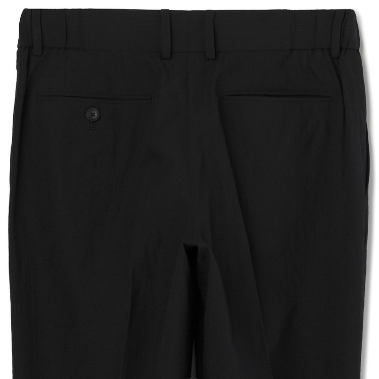 シルバーライン 【RBC】【春夏】2タックパンツ/ブラック/ウエストシャーリング仕様/4S AIR/※裾上げ必要 黒